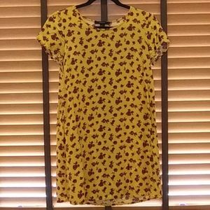 Cute floral short dress